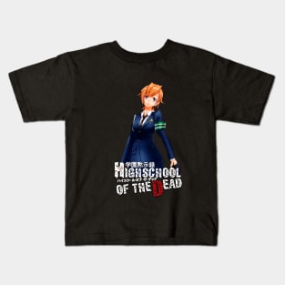 High School of the Dead (HOTD) - Asami Nakaoka Kids T-Shirt